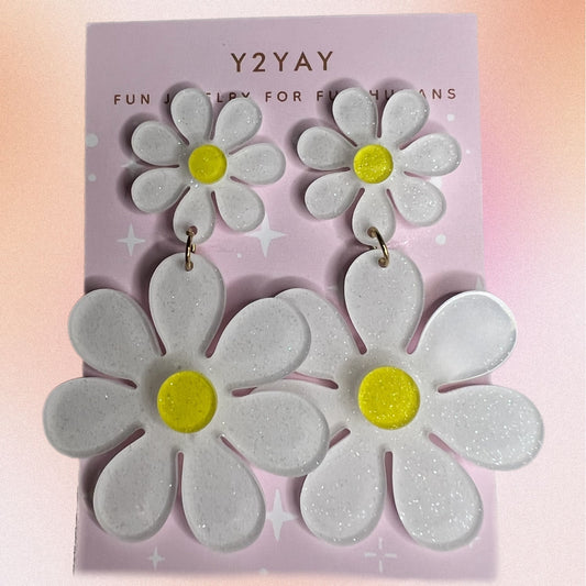 Power Flower Earrings