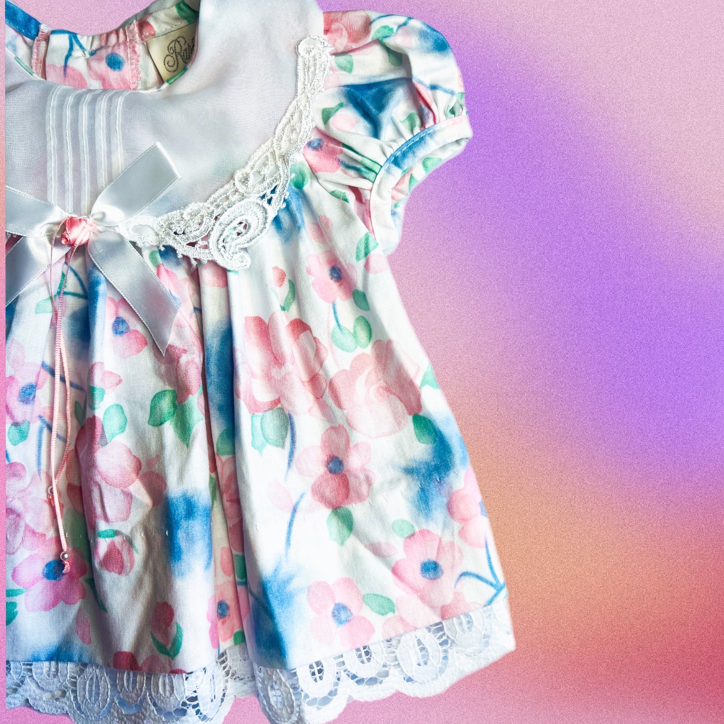 Pastel Flower Girl Dress