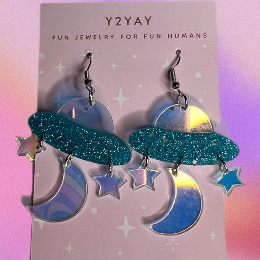 UFO Earrings