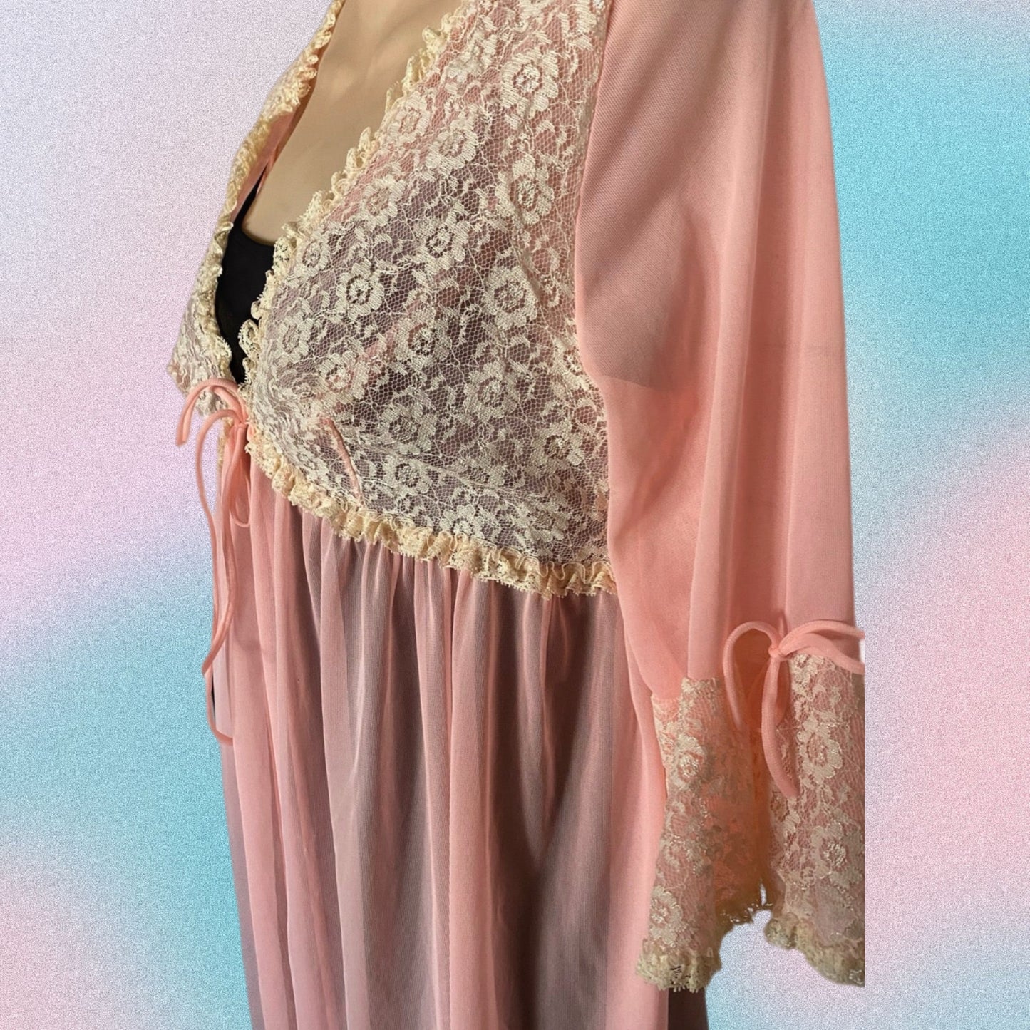 Holly Golightly Sheer Pink Nighty