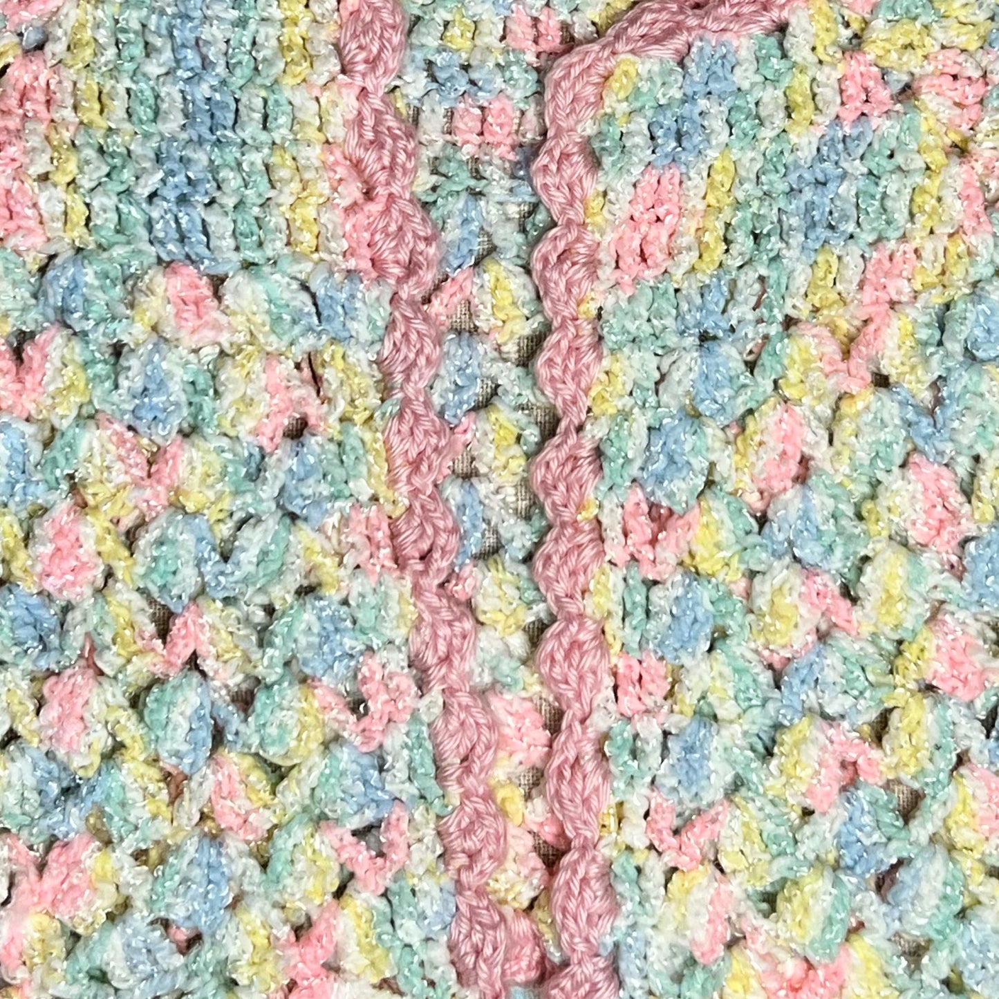 Pastel CandyFloss Knit Cardigan