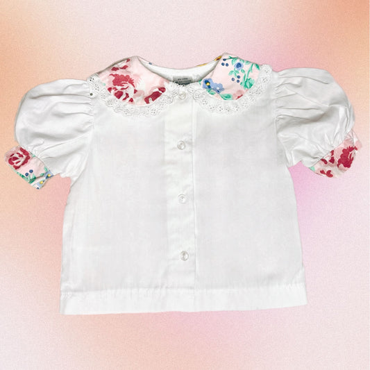 Floral Schoolyard Blouse