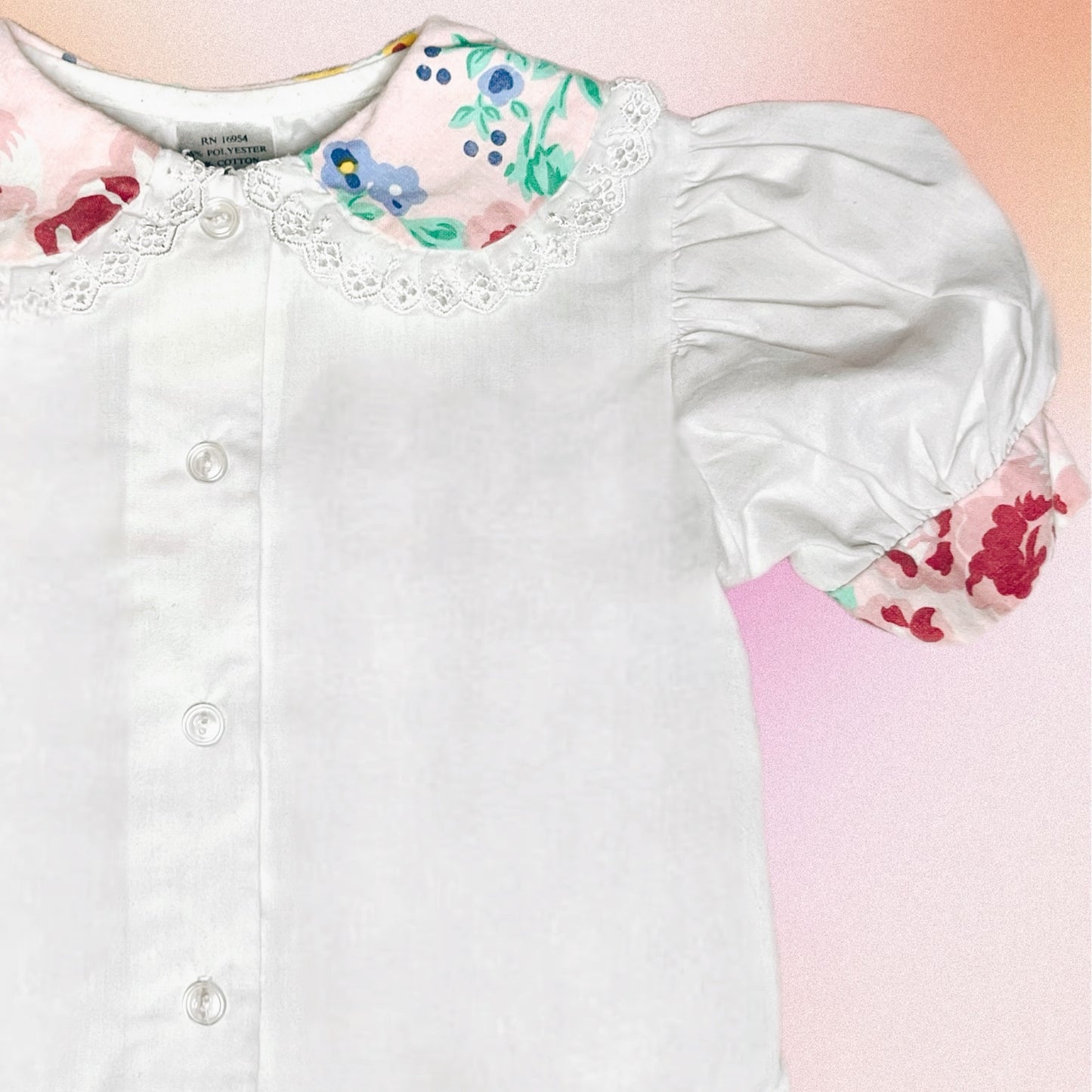 Floral Schoolyard Blouse